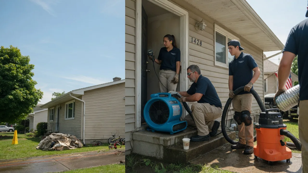 Water Damage Restoration in Rapids City, IL near me